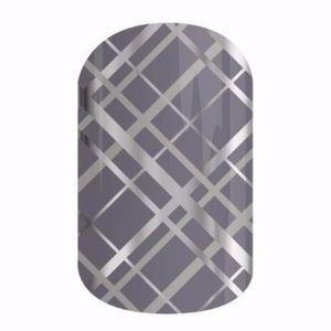 Retired: Jamberry Nail Wrap  - Charming Silver